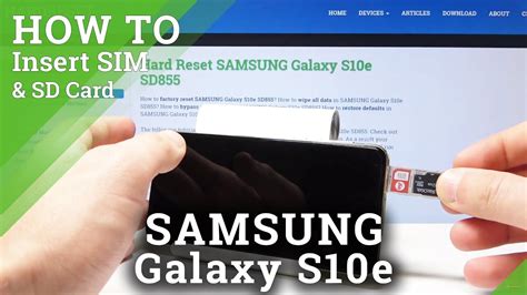 galaxy s10e sd card slot|Iba pa.